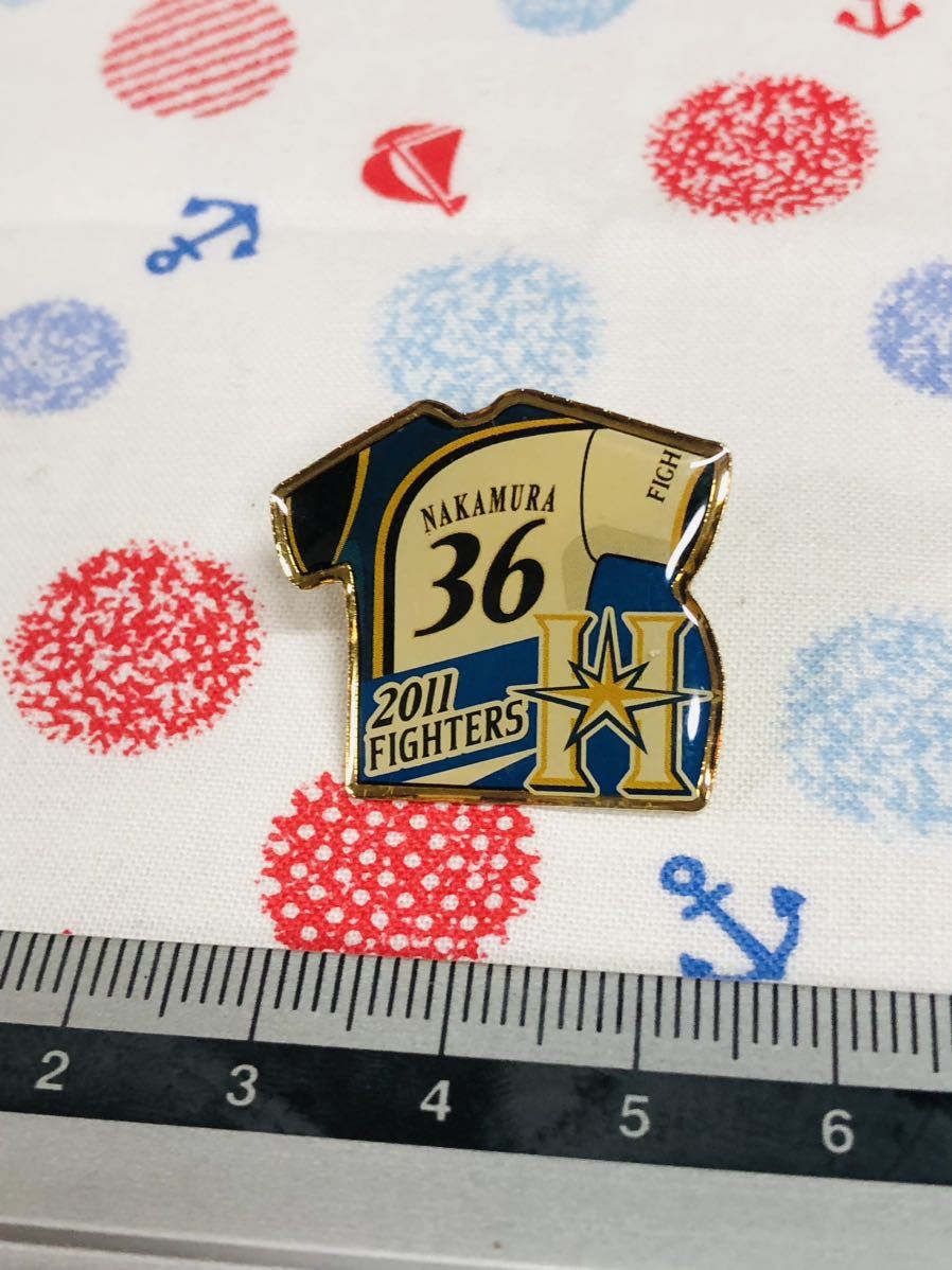 北海道日本ハムファイターズ ピンバッジ ピンズ 中村勝拍卖