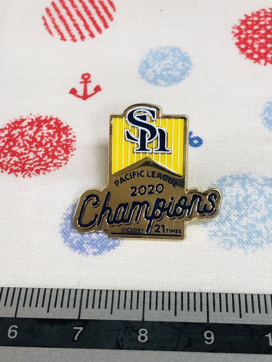 福岡ソフトバンクホークス ピンバッジ ピンズ 優勝記念拍卖