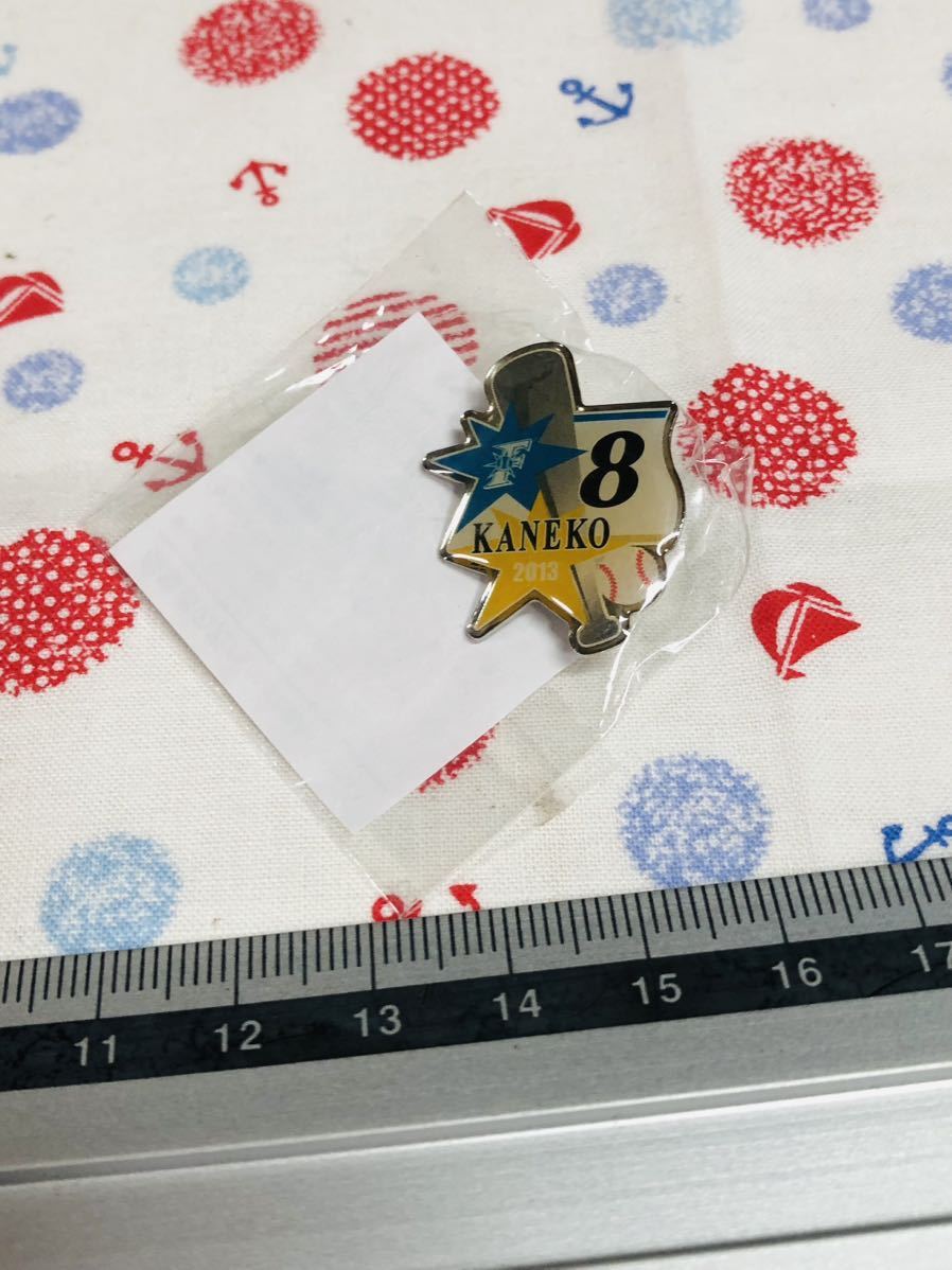 北海道日本ハムファイターズ ピンバッジ ピンズ 金子誠拍卖