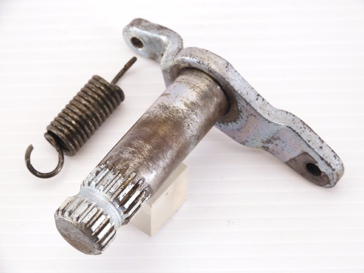 0【評価A】 GSX750 GSX750E GS75XD 当時物 純正 ブレーキ ペダル スピンドル拍卖