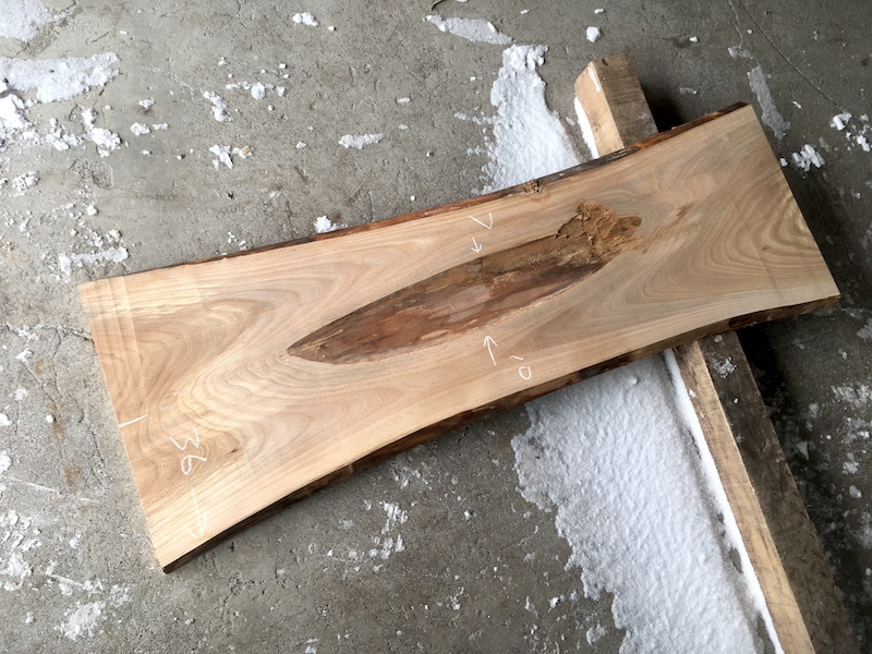 ニレ(楡)板 No.20231227nir拍卖