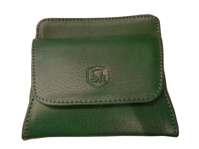 小銭入れ コインケース 財布 皮革カード入れ付きコインケース 小銭入れ サービス品!!グリーン★!拍卖