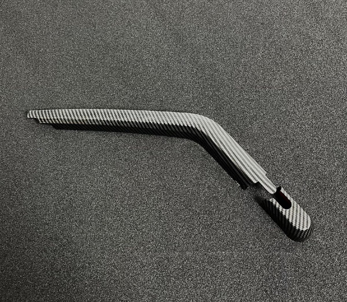 スポーティ全開♪ カーボン ルック リアワイパー カバー エブリイワゴン DA64W JP JPターボ PZターボ PZターボスペシャル エブリイ拍卖