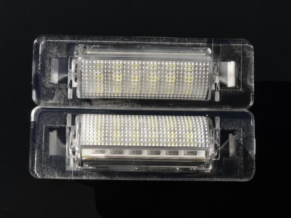 激白光! 交換式! ベンツ LED ナンバー灯 W202 C200 C220 C230 C240 C250 C280 C36 C43拍卖