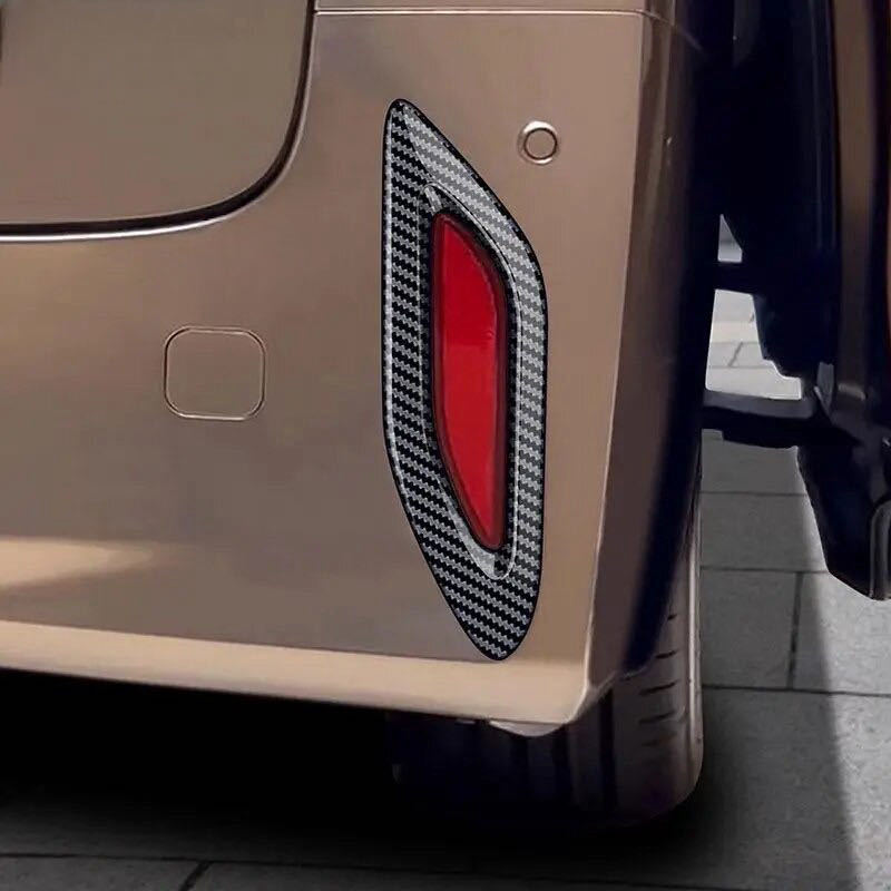 バンパー装着♪ スポーティ全開♪ カーボン ルック リフレクター リアバンパー ガーニッシュ アルファード 40 系 AGH40W AGH45W Z拍卖
