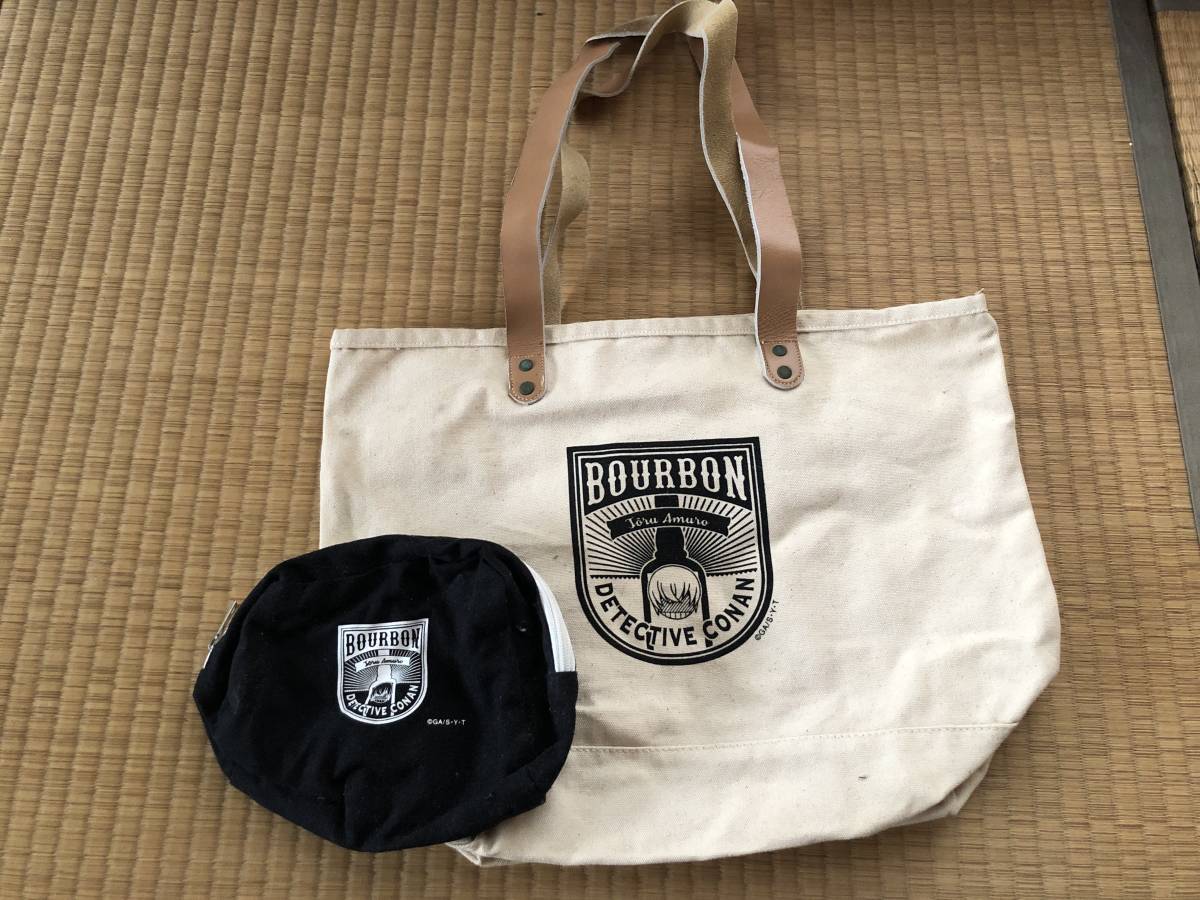 名探偵コナン 安室透 バーボン トートバッグとポーチ拍卖