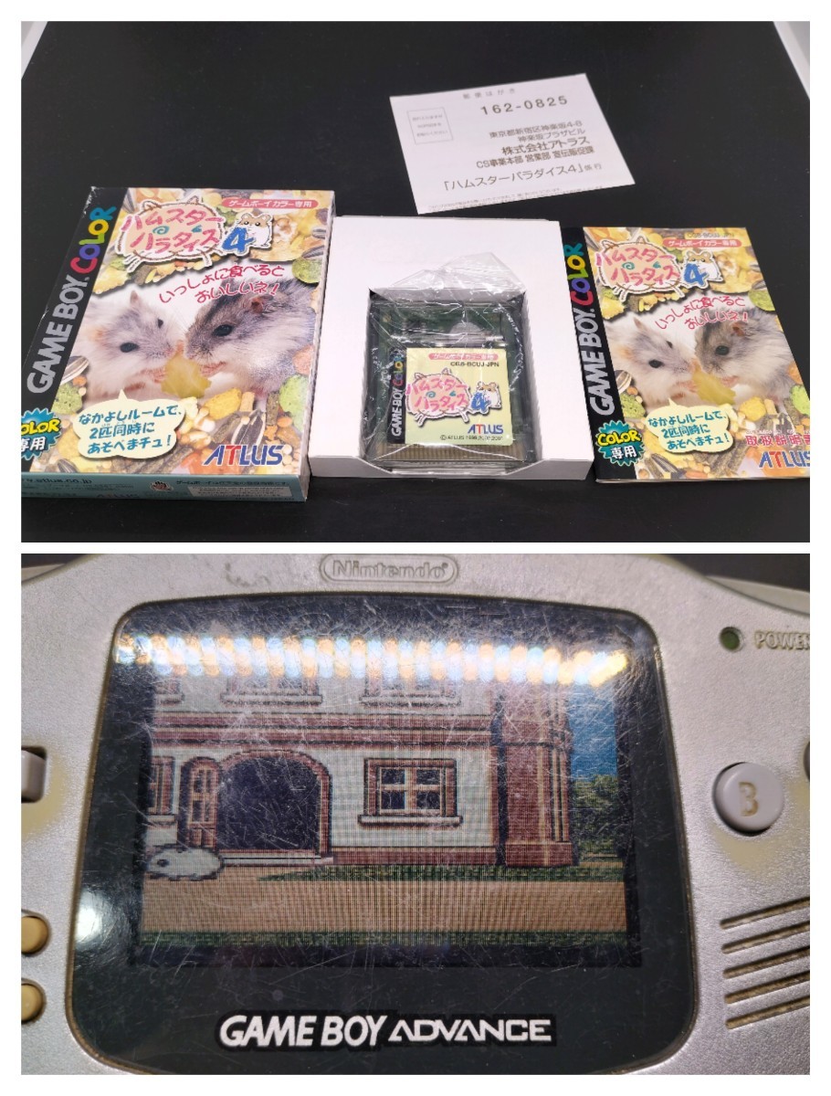 【動作確認済み】ゲームボーイ GB 箱付き【同梱可能】ケース ソフト 希少 レア カセット ゲーム 貴重 昭和レトロ ハムスターパラダイス4拍卖