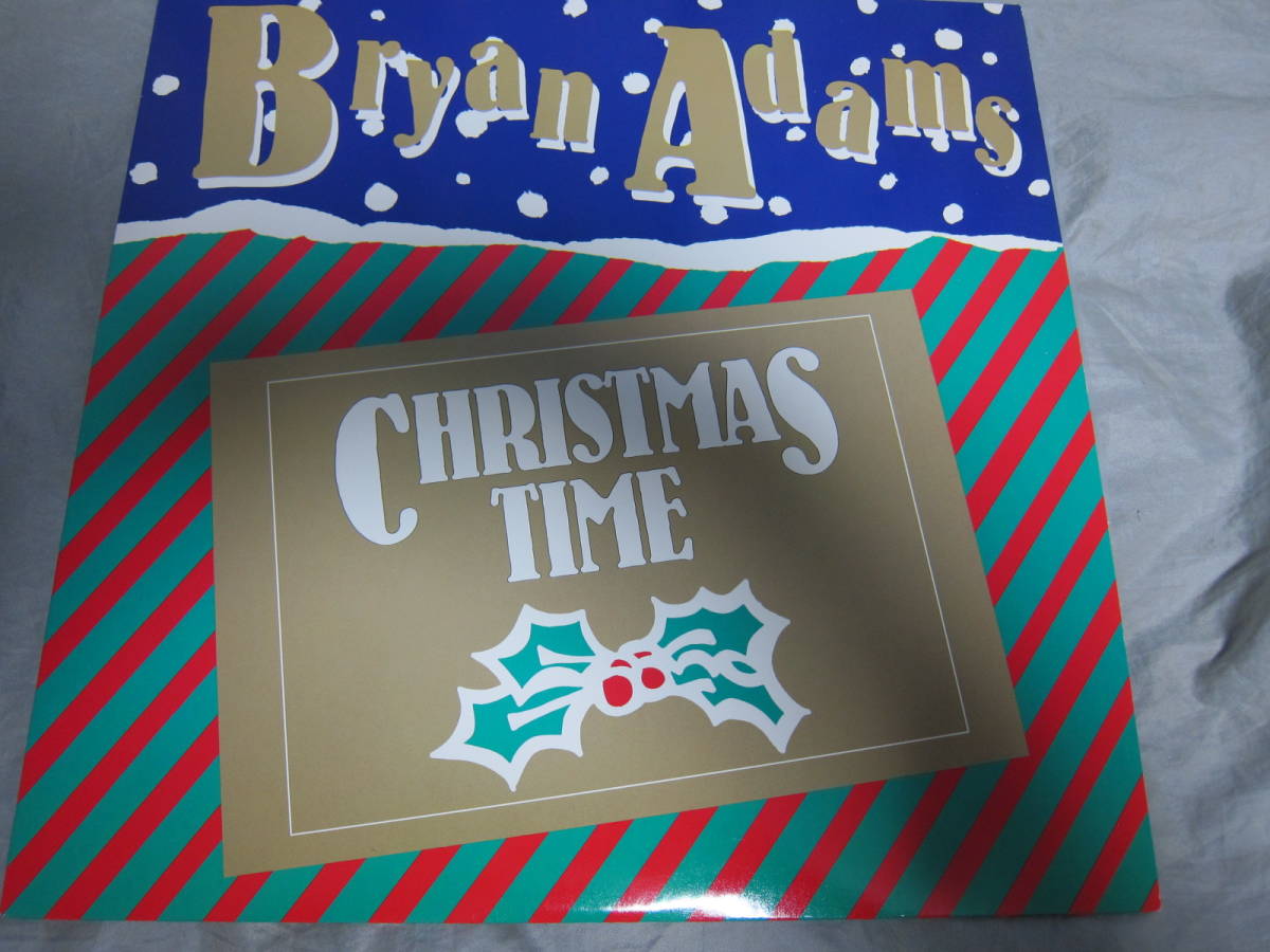 ブライアン・アダムス Bryan Adams US盤12インチ・シングル クリスマス・タイム/Christmas Time拍卖