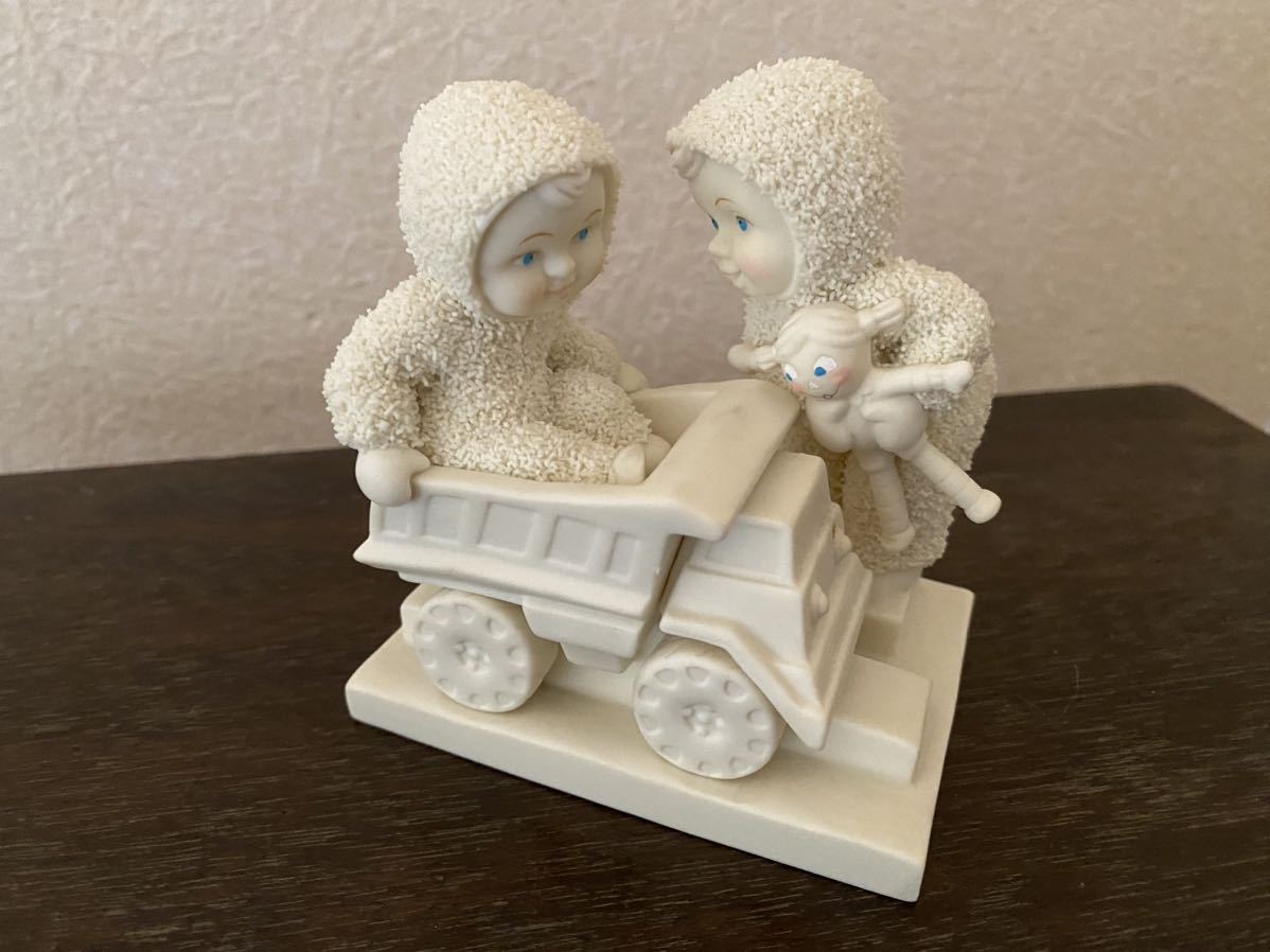 KEEPTRUCKIN 56.69384 D56 INC 2003 レトロ 置物 人形 コレクション フィギュア 冬 陶器 DEPARTMENT EDEN PRAIRIE 新品未使用 値下げ拍卖