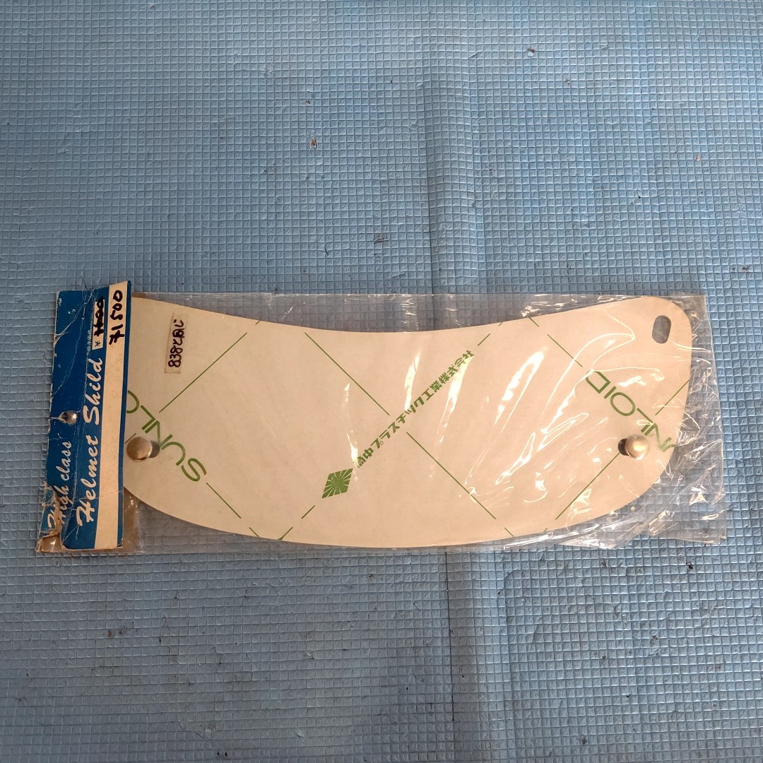 クノー工業 マルシン シールド 新品 保護紙付き KH-838 KH-828 KH-100 武将 族ヘル 当時物 希少 昭和 拍卖