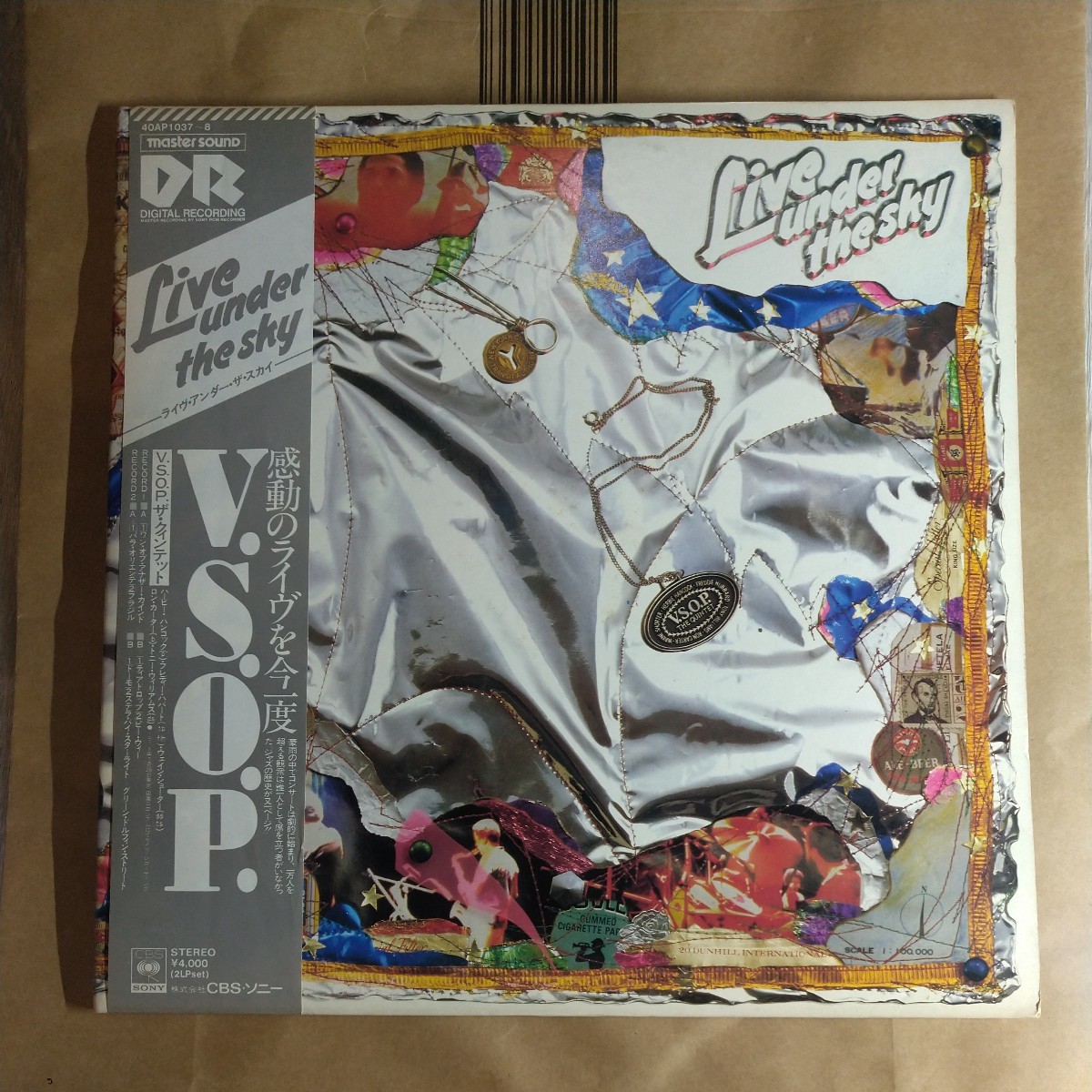 V.S.O.P. the Quintet「live under the sky」邦2枚組LPレコード1979年 ★★Herbie Hancock Ron Carter Tony Williams VSOP 拍卖