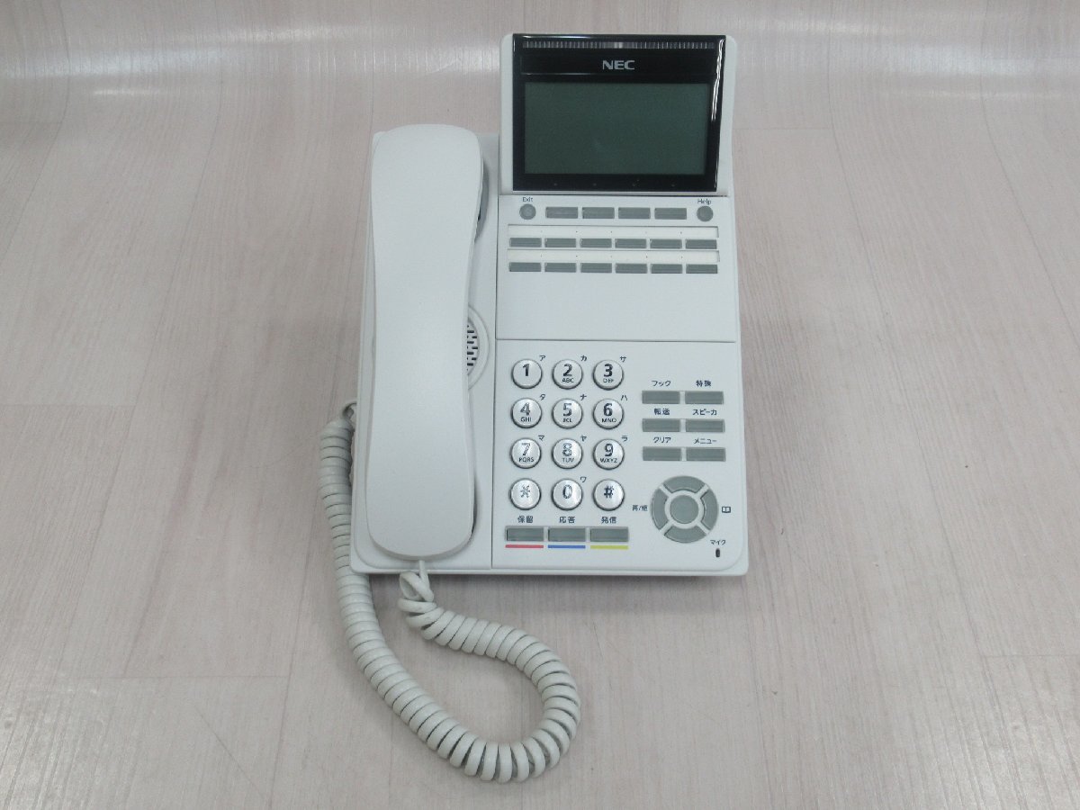 ΩXC2 1134 o 保証有 NEC UNIVERGE Aspire WX DTK-12D-1D(WH)TEL 12ボタン標準電話機 綺麗・祝10000!取引突破!!拍卖