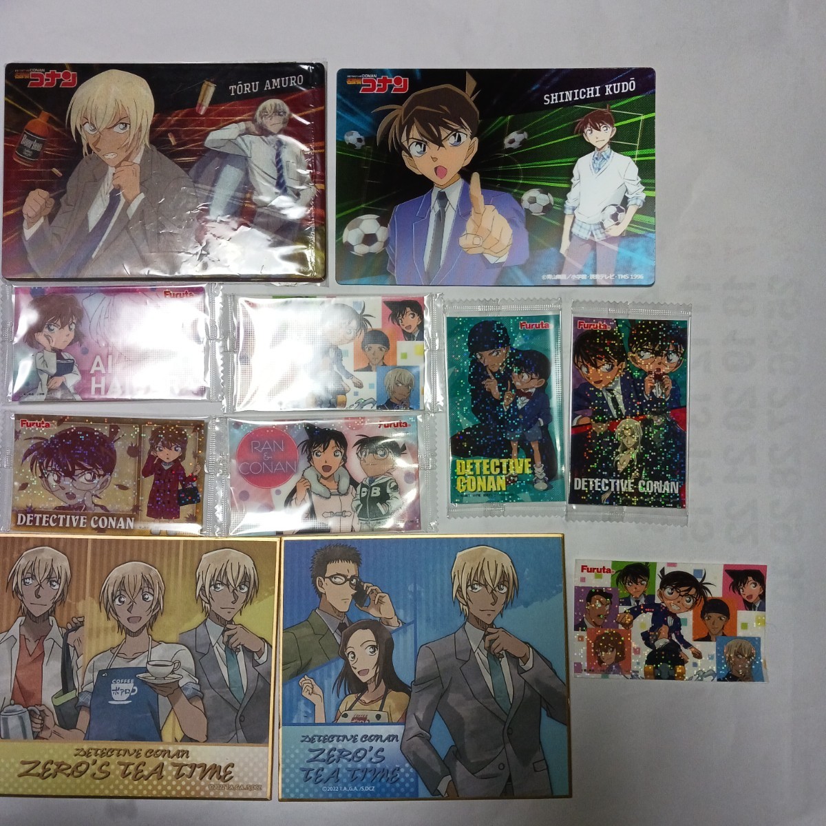 未使用 コナン カード 安 室 ウエハース キッド カードキャプター16枚 新品 送料無料!拍卖