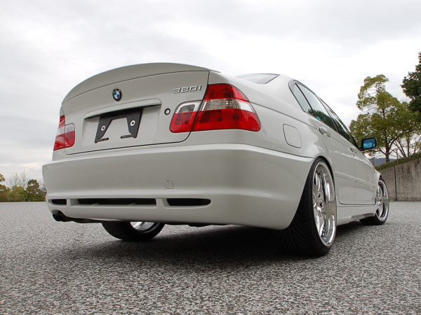 HighWorks E46 3シリーズセダン リアウィング 日本製エアロ           トランクスポイラー テール リヤ Mスポーツ BMW 3er拍卖