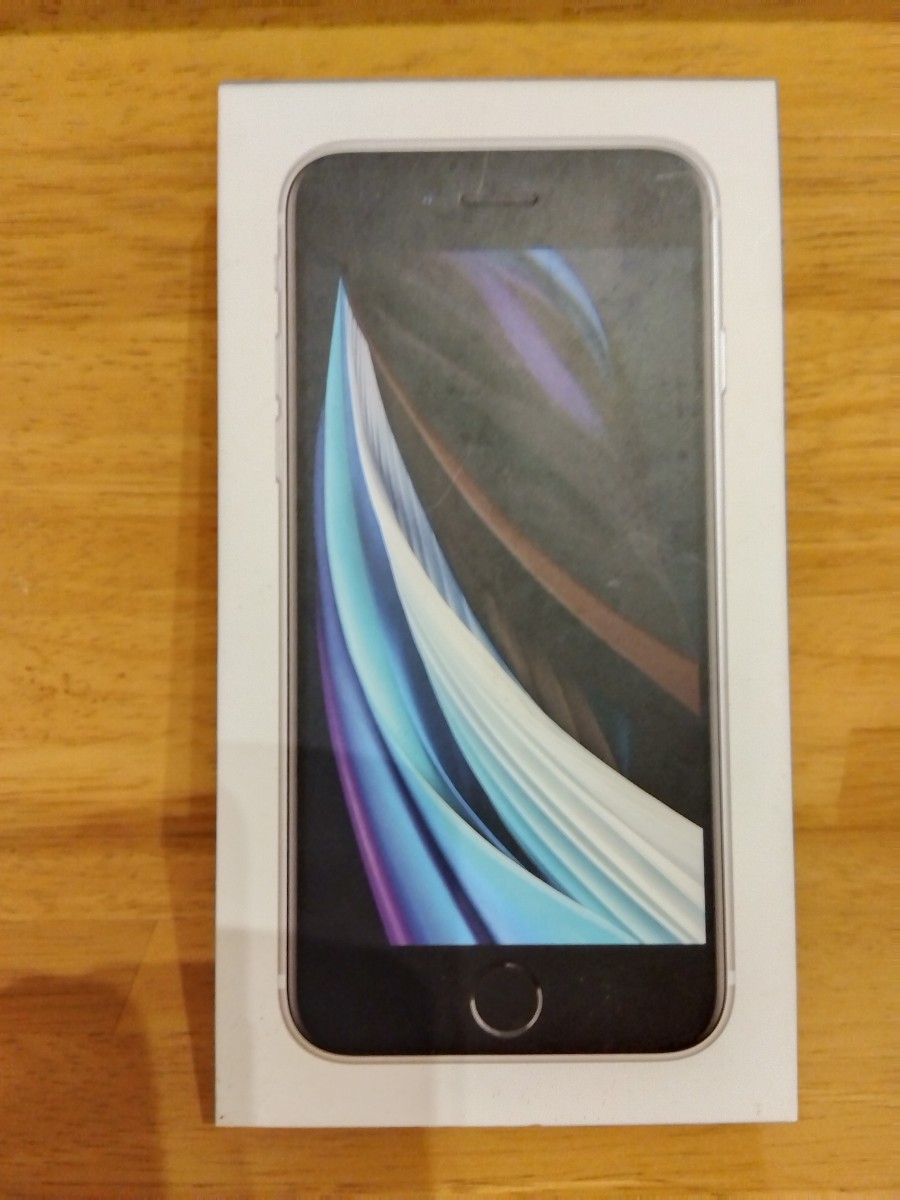 箱のみ iPhone SE2 128GB White 化粧箱 MHGU3J/A A2296 第二世代 2020 第2世代 SE 2 アイフォン アイフォーン ホワイト 白拍卖