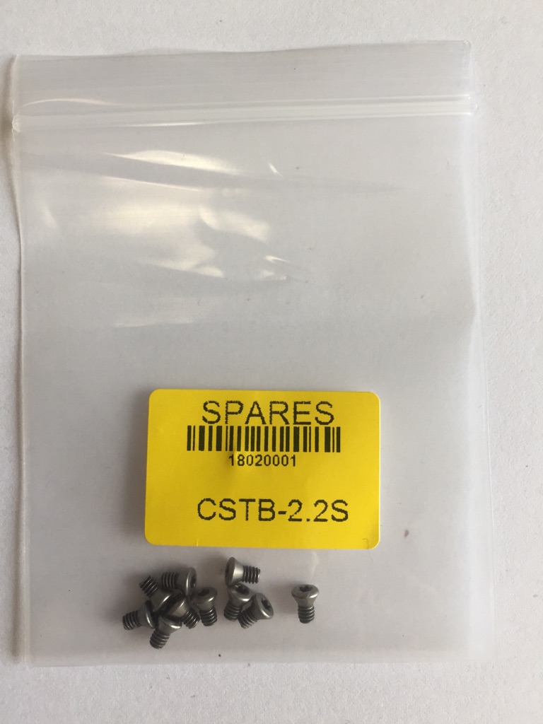 新品 トルクスねじ CSTB-2.2S (M2.2x0.45) 10個 タンガロイ対応部品 。拍卖