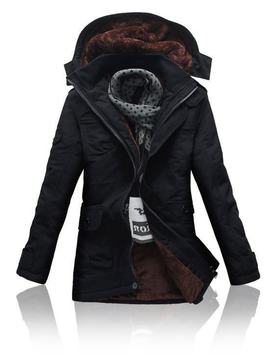 新品未使用 メンズ ジャケット アウター コート 裏起毛 防寒着 厚手 3xl拍卖