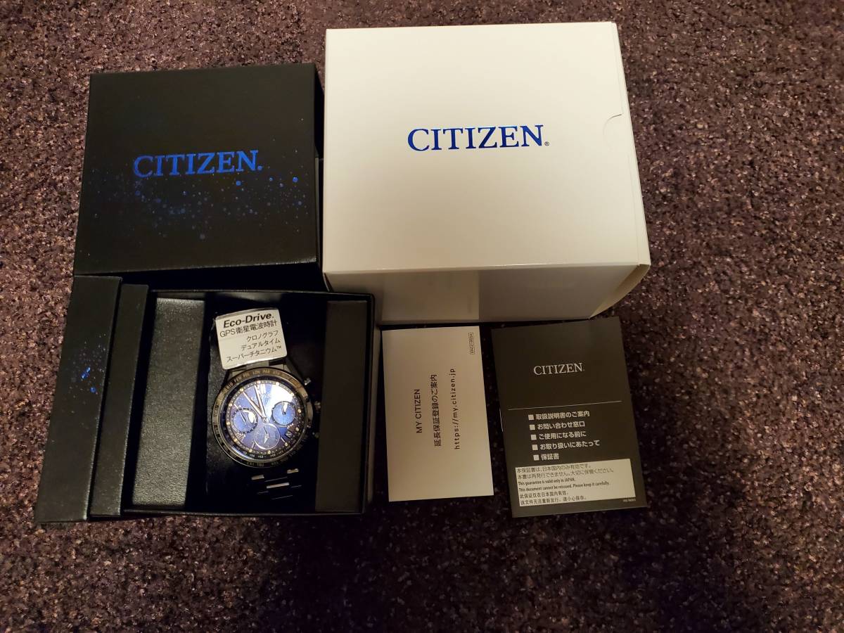 CITIZEN シチズン ATTESA アテッサ GPS電波ソーラー腕時計 1300本限定モデル CC4015-86L スーパーチタニウム 新品拍卖