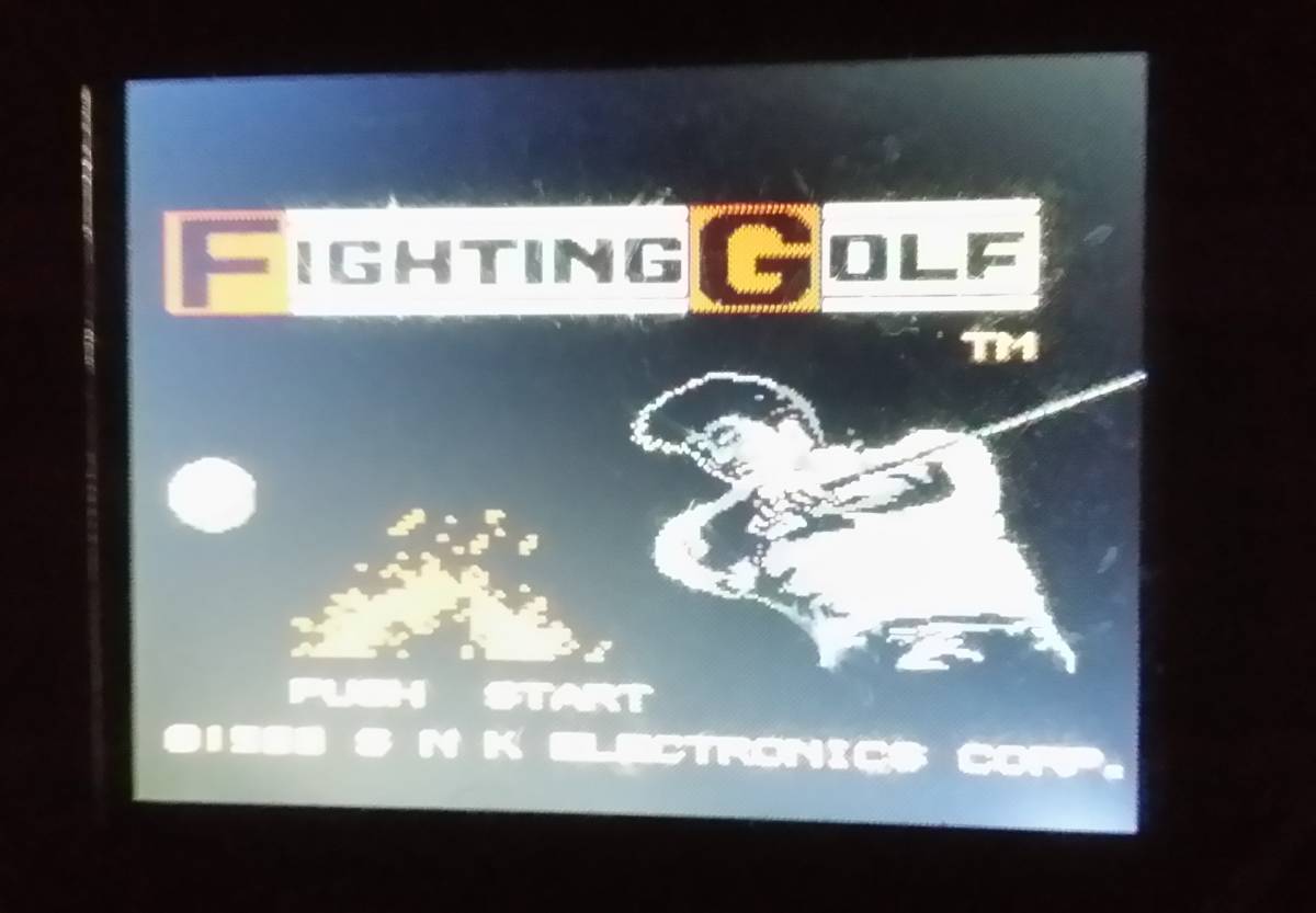 FC ファイティング ゴルフ サンプル ジャンク扱い 非売品 開発中? 店頭デモ用? SAMPLE not for sale SNK拍卖