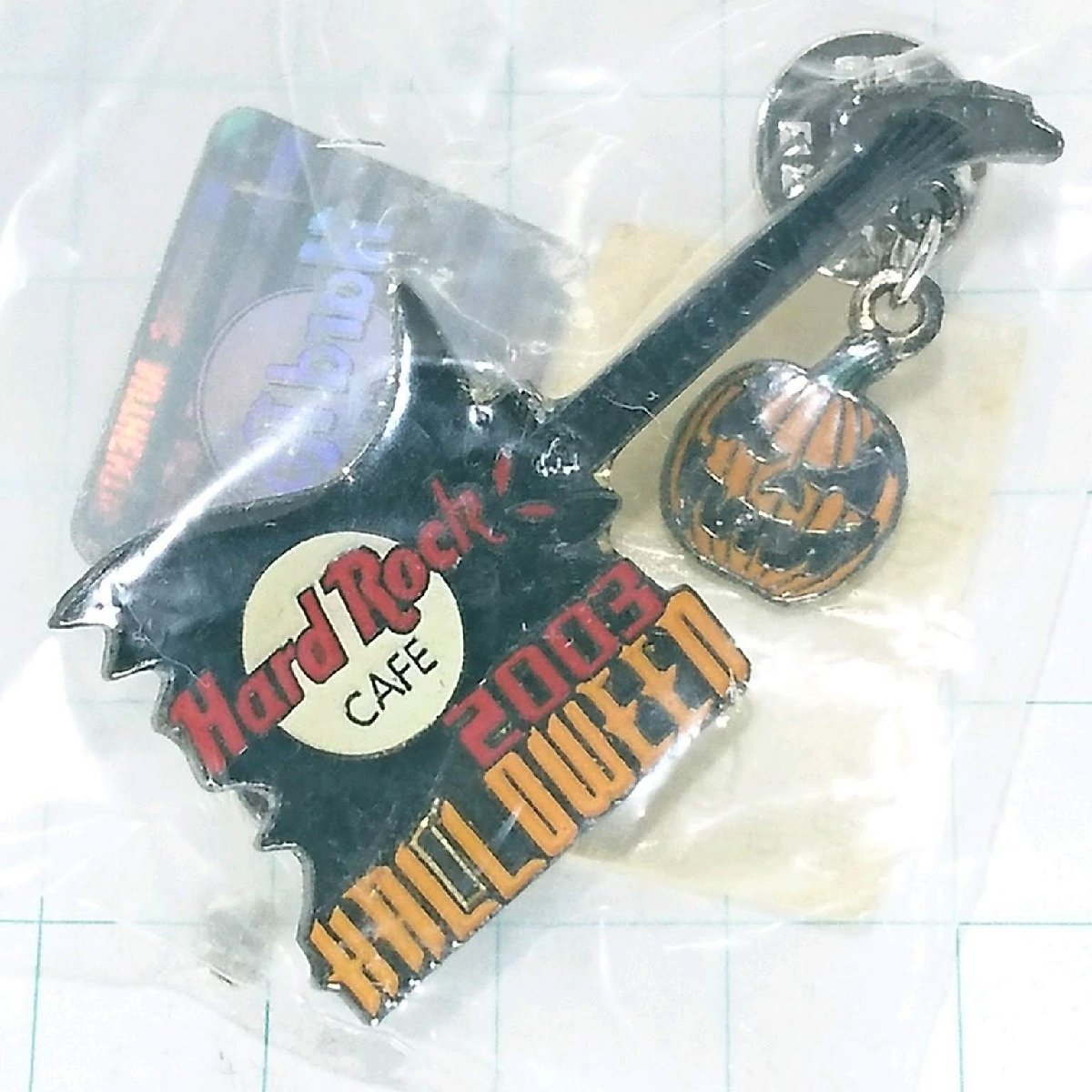 送料無料)未開封 Hard Rock Cafe モンスター ギター ハードロックカフェ ピンバッジ PINS ブローチ ピンズ A21415拍卖