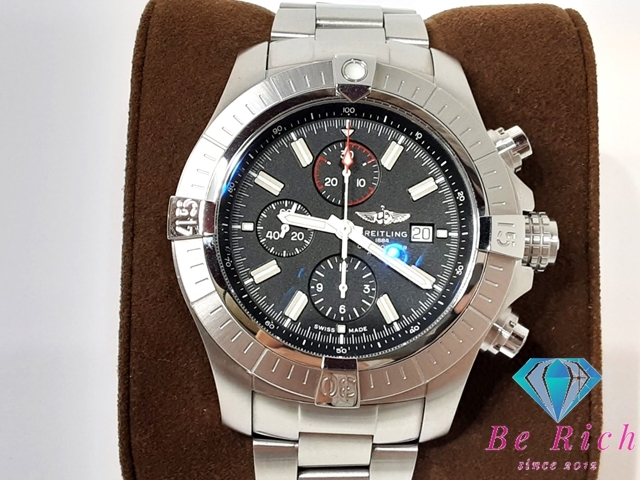ブライトリング BREITLING スーパー アベンジャー クロノグラフ 48 A13375101B1A1 自動巻き メンズ 腕時計 【中古】【送料無料】 bt2890拍卖