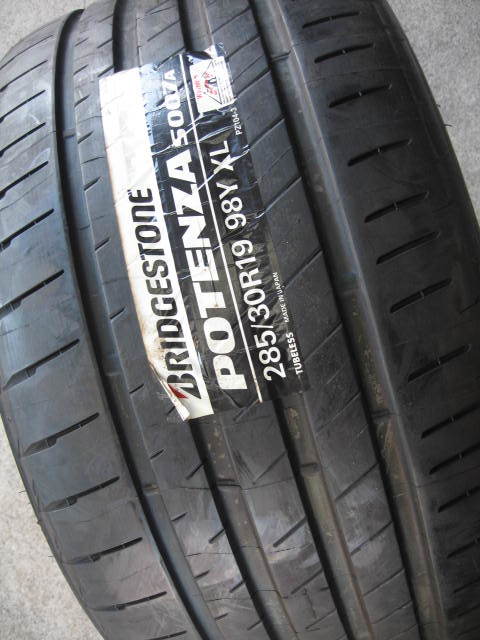☆新品激安☆ブリヂストン ポテンザS007A 285/30R19 1本拍卖