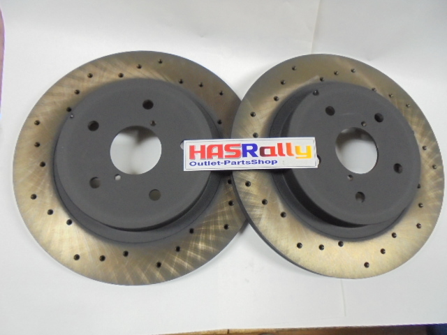 STI ST26700VV000 WRX-S4 レボーグVM リヤ ドリルドディスクローター2枚セット 拍卖