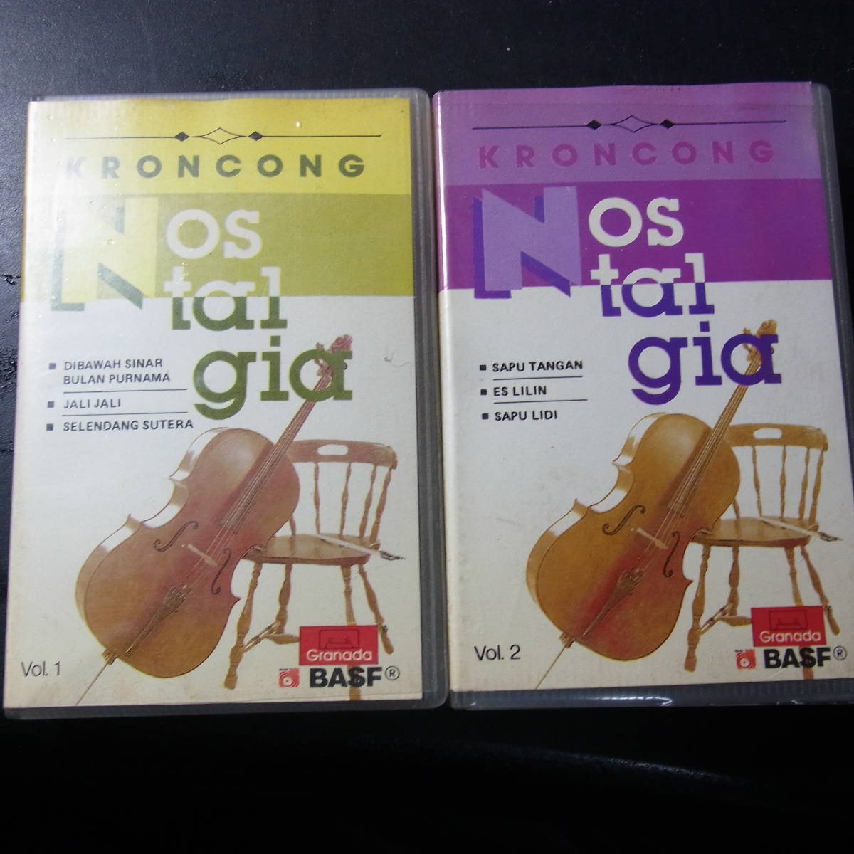 TAPE ■ 2本~KRONGONG NOSTALGIA VOL.1 &2 クロンチョン(Kroncong)拍卖