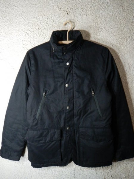 n8607 Gap ギャップ スタンドカラー 中綿 ジャケット ジップ+スナップボタン フード収納 デザイン 拍卖