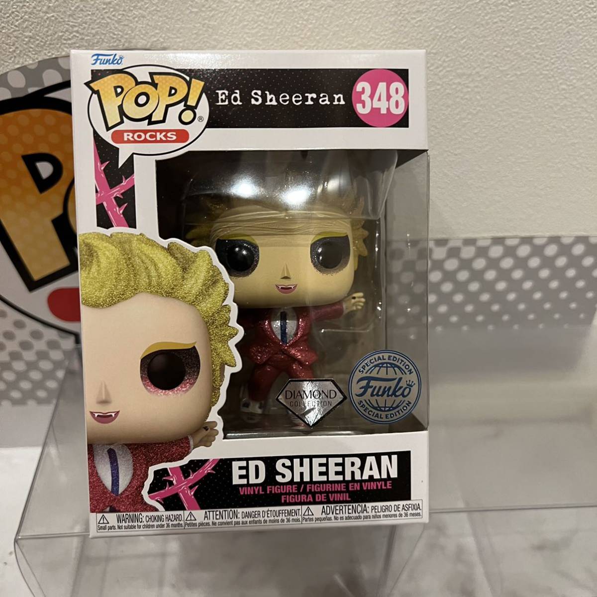 FUNKO POP! エドシーラン バッドハビット ダイアモンド限定拍卖