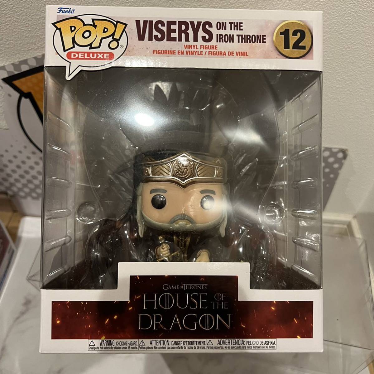 FUNKO POP! ハウス・オブ・ザ・ドラゴン ヴィセーリス 玉座拍卖