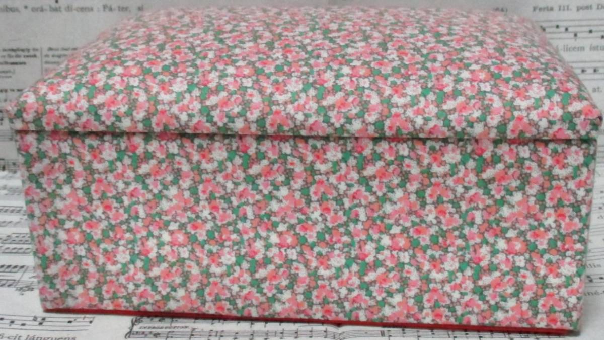 【大2】 リバティ Pepper ペッパー 布箱 * ケース BOX プレゼントケース拍卖