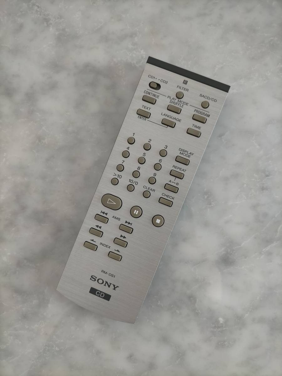 SONY(ソニー) SACDプレーヤー用リモコン(remote) 対応機種:SCD-DR1拍卖