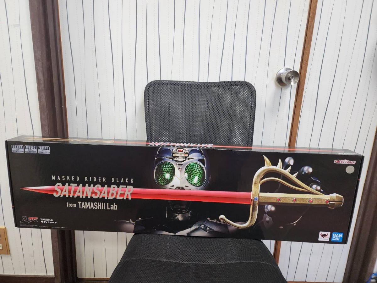 新品未開封 TAMASHII Lab サタンサーベル 仮面ライダーBLACK プレミアムバンダイ限定 拍卖