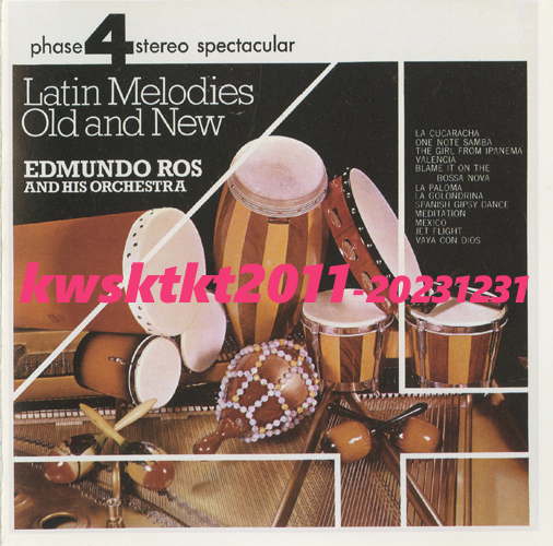 314-520-347-2★Edmundo Ros & his Orchestra Latin Melodies Old & New拍卖