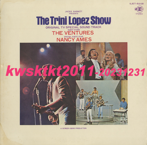 SJET-8208★トリニ・ロペス(ゲスト:ザ・ベンチャーズ/ナンシー・エイムス) トリニ・ロペス&ザ・ベンチャーズ拍卖