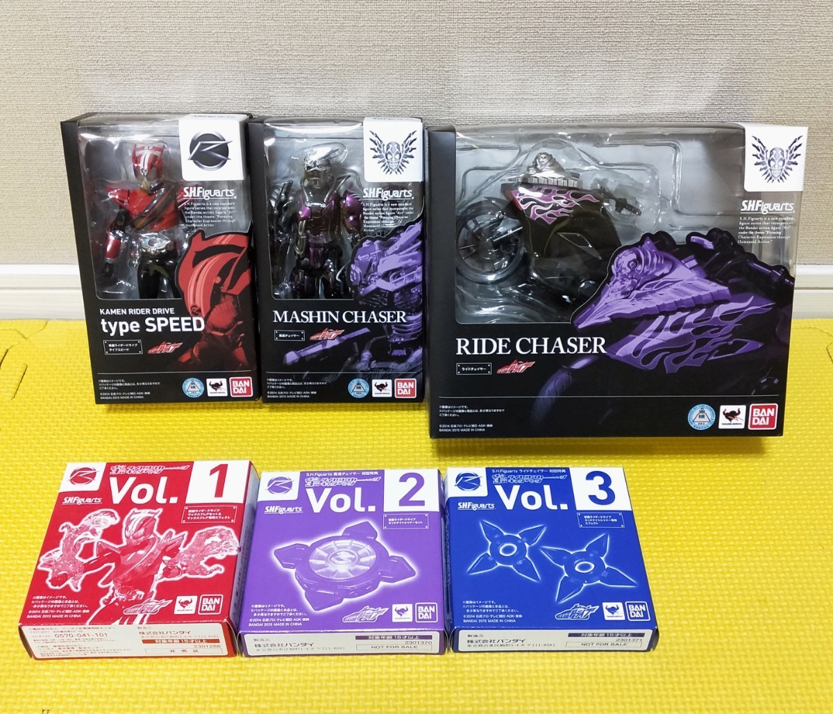 Figuarts フィギュアーツ フィギュア 仮面ライダー ドライブ type SPEED タイプスピード 魔進チェイサー ライドチェイサー 特典付き拍卖