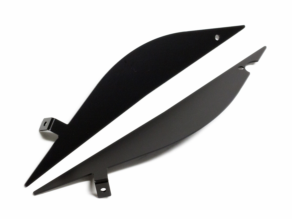 MOTOR ROCK Ducati Scrambler用 サイドカバー ブラック (MR-SM068B)拍卖