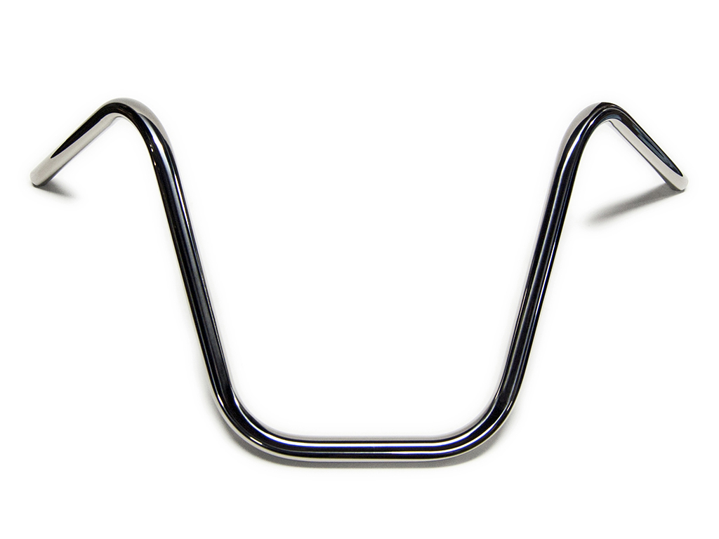 MOTOR ROCK 69バー チョッパースタイル 1インチ ポリッシュ ディンプル付き (MR-HC009I)拍卖