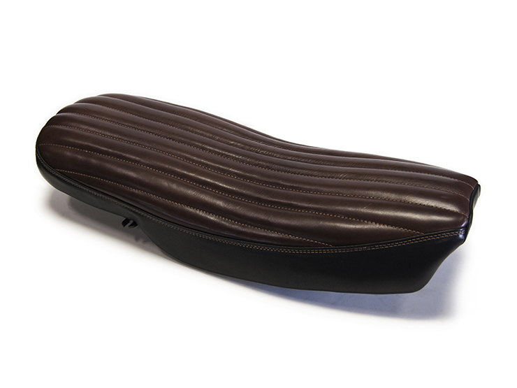 MOTOR ROCK SR400/500用 本革シート ブラウン×ブラック (MR-SM016B)拍卖