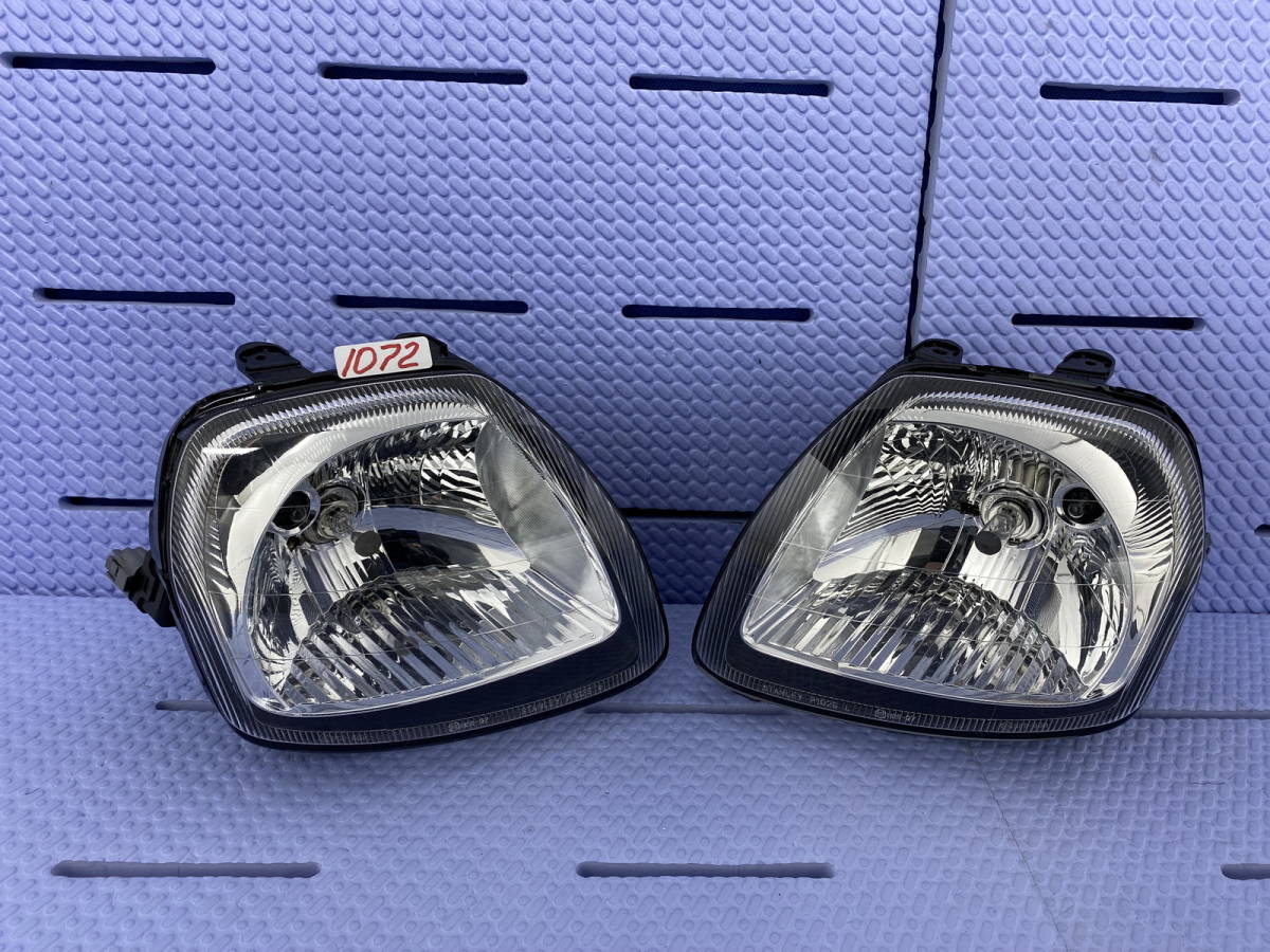 1072 * * ミニカ H42A H42V H47V 済 レベ付 ハロゲンライト左右SET 左右 P1025 P6239 R7554拍卖