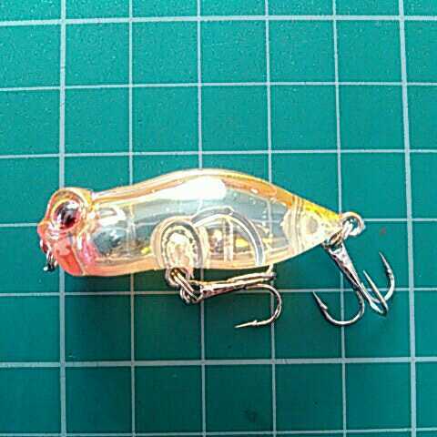 小型カエルポッパー 40mm 3g イエローバック 検)B級ルアー 珍品 野池 トラウト ブラックバス ブルーギル チヌ チニング シーバス 拍卖