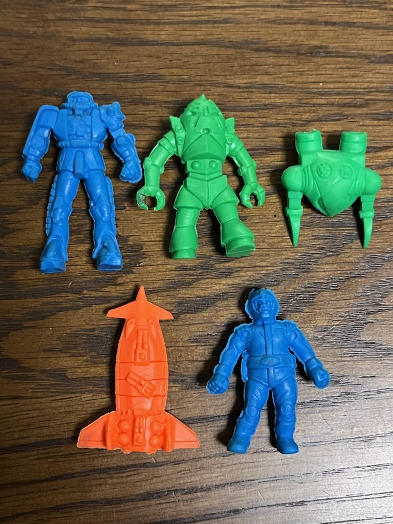 当時物 ガンダム 消しゴム 5個セット ガン消し No2拍卖