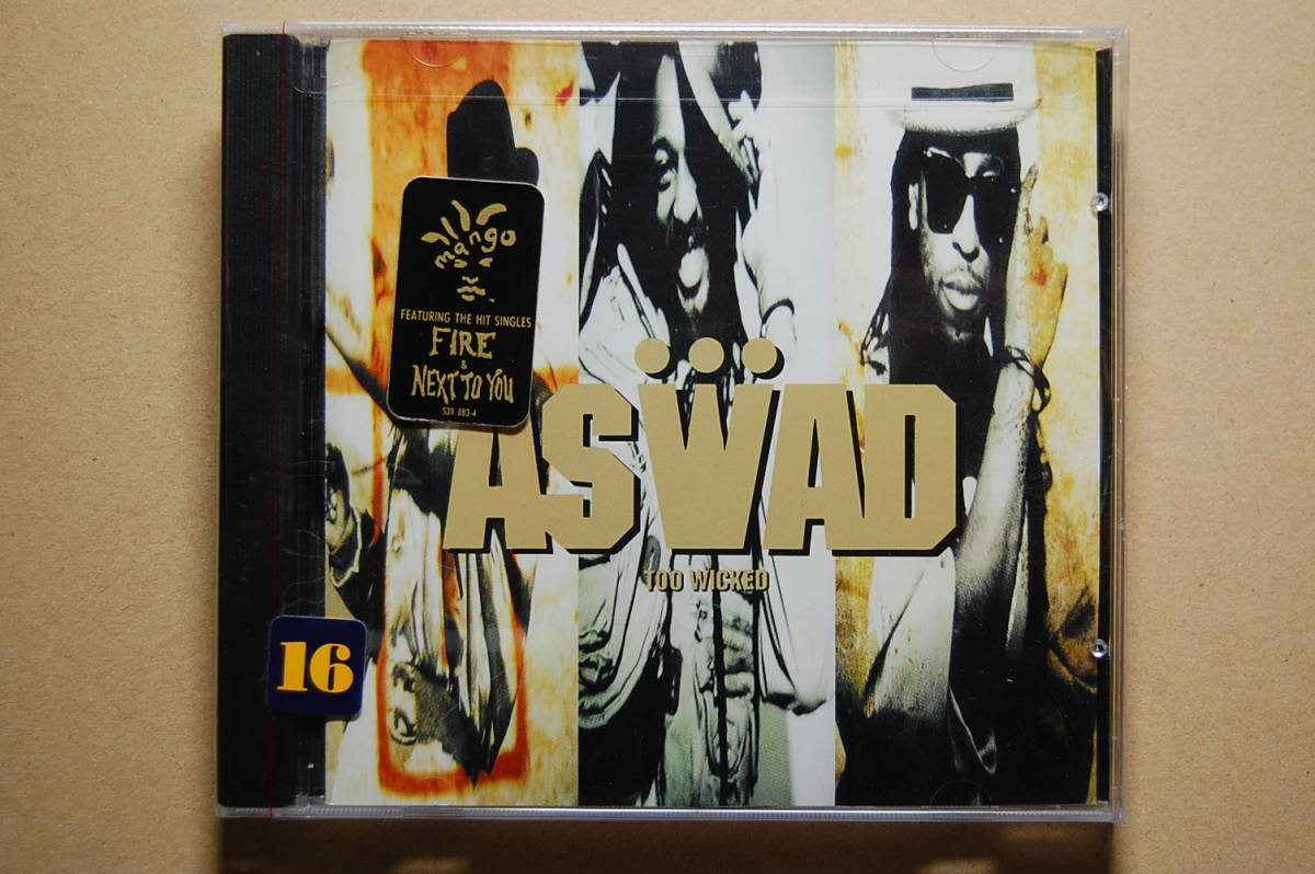 未開封 Aswad - Too Wicked 輸入盤 CD Still Sealed拍卖