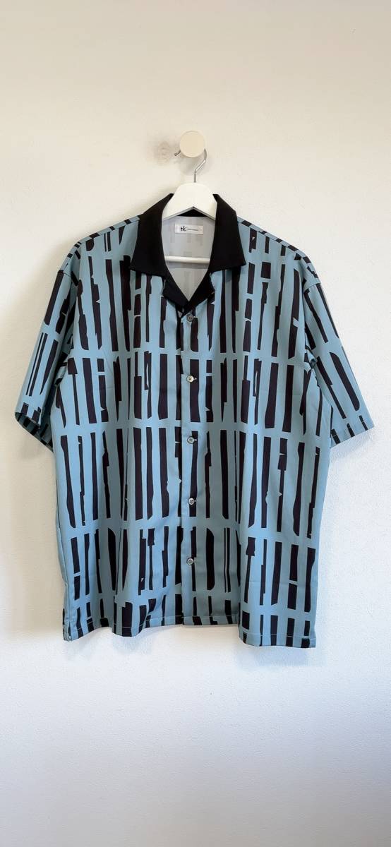 美品 TAKEO KIKUCHI タケオキクチ 半袖開襟柄シャツ拍卖