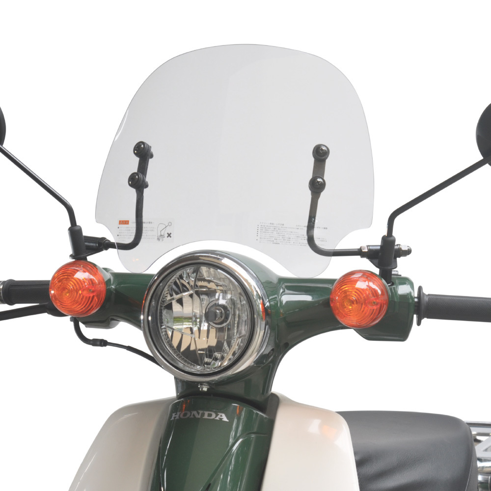 ホンダ スーパーカブ 110 JA07用 アウトスタンディング ショートバイザー SV-JA07 クリア拍卖