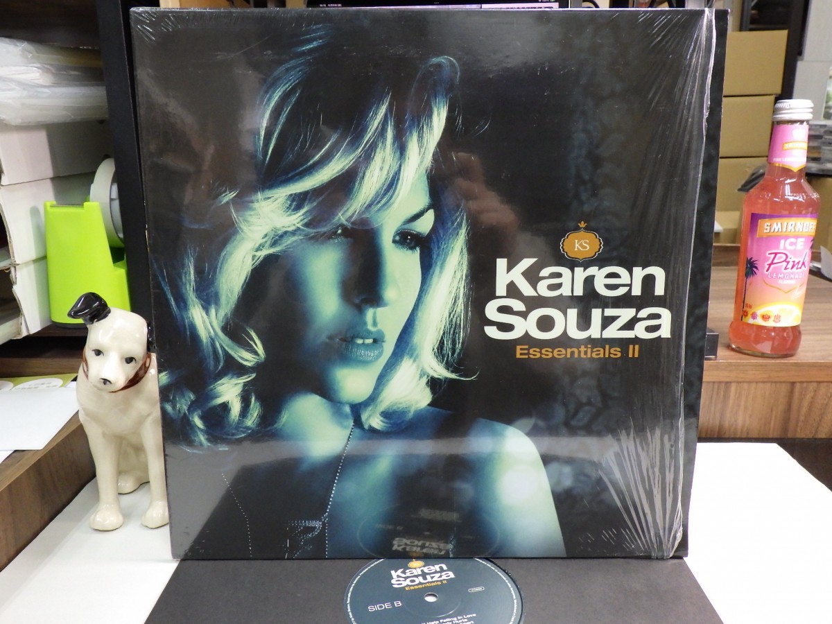 ZK4|【 LP / 2017MUSIC BROKERS mexico orig 180g vinyl / SISV 】Karen Souza(カレン・ソウサ)「Essentials II」黒盤拍卖
