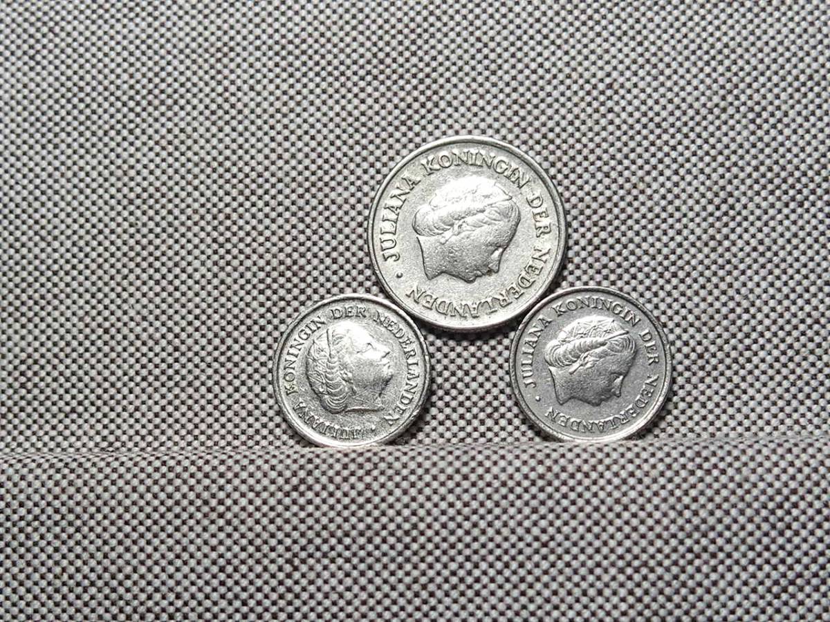 オランダの硬貨 3枚拍卖