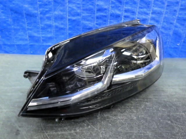 3767 ゴルフ7 5G 後期 左ライト LED 5G2 941 081 D フォルクスワーゲン 美品拍卖