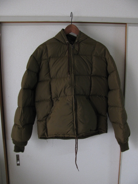 珍品別注希少ビンテージ90'S Schott ショット MADE IN USA フードショートダウンジャケット オリーブ サイズ L 中古品拍卖